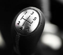 Image of a gear shifter knob